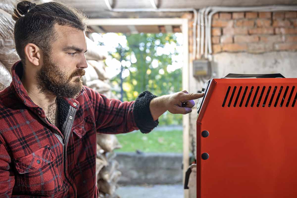 pompe à chaleur dans un sous-sol